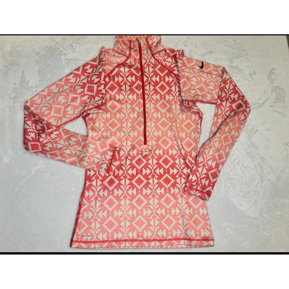 Nike Pro‎ medium zip up, quarter zip, running, yoga, workout wear